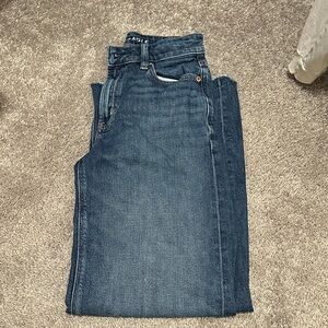 American Eagle Super High Rise Baggy Wide Leg Jeans | Women’s Size 0